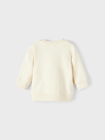 NAME IT Sweatshirt 'Tussie' in Beige