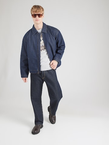 GAP - Jersey 'FAIR ISLE YOKE' en gris