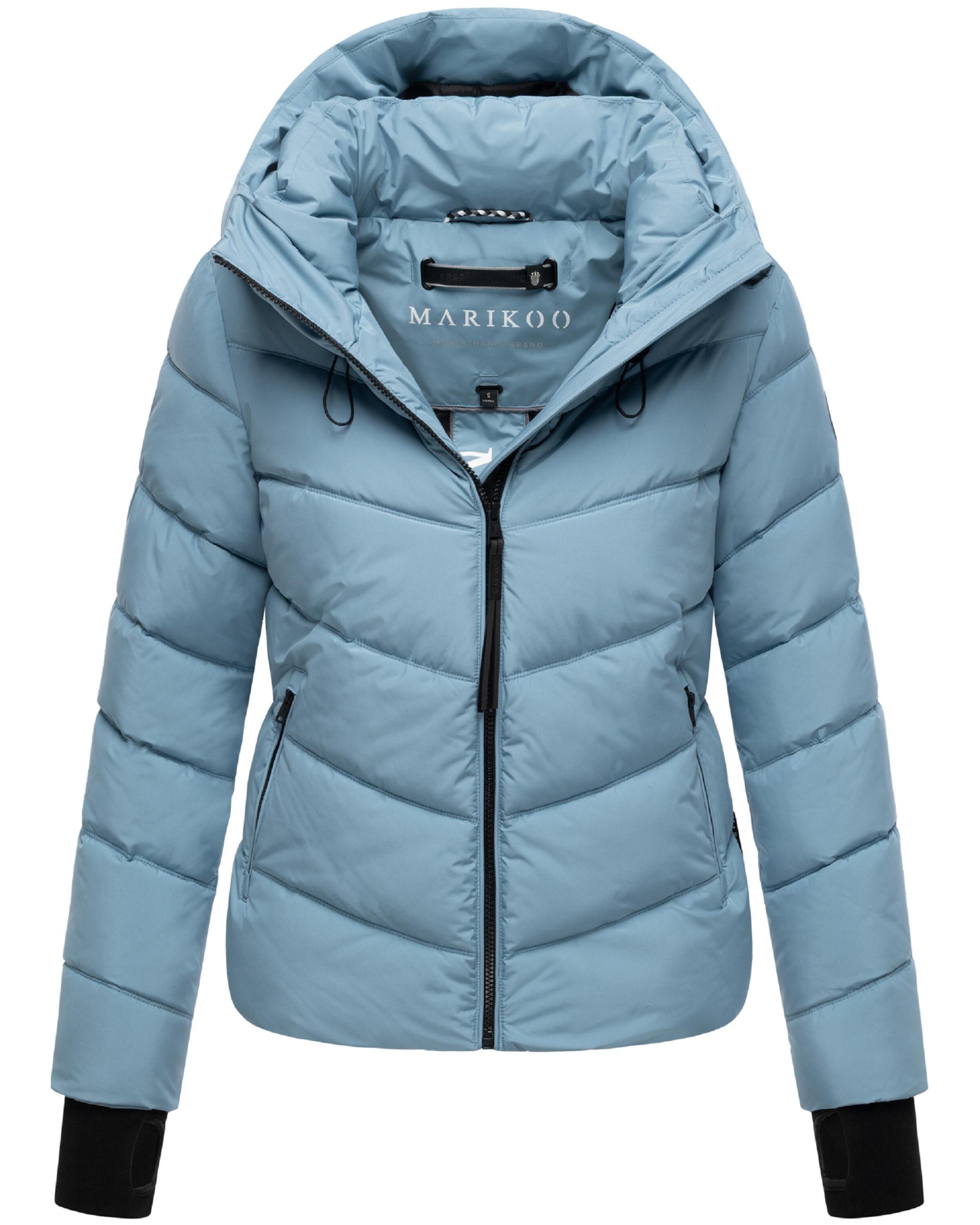 MARIKOO Winterjas in Blauw