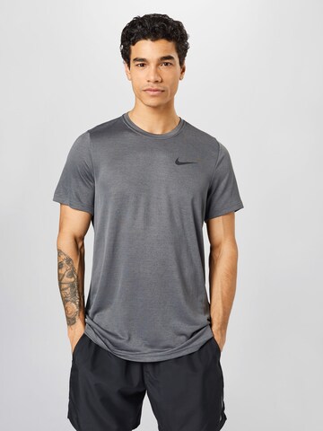 T-Shirt fonctionnel 'Superset' NIKE en gris : devant