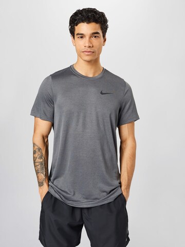 NIKE Functioneel shirt 'Superset' in Grijs: voorkant