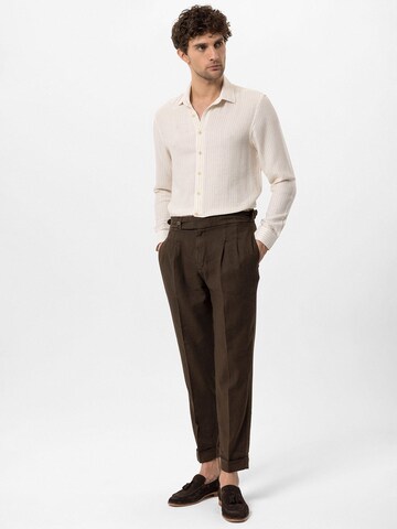 Antioch Regular fit Button Up Shirt in Beige