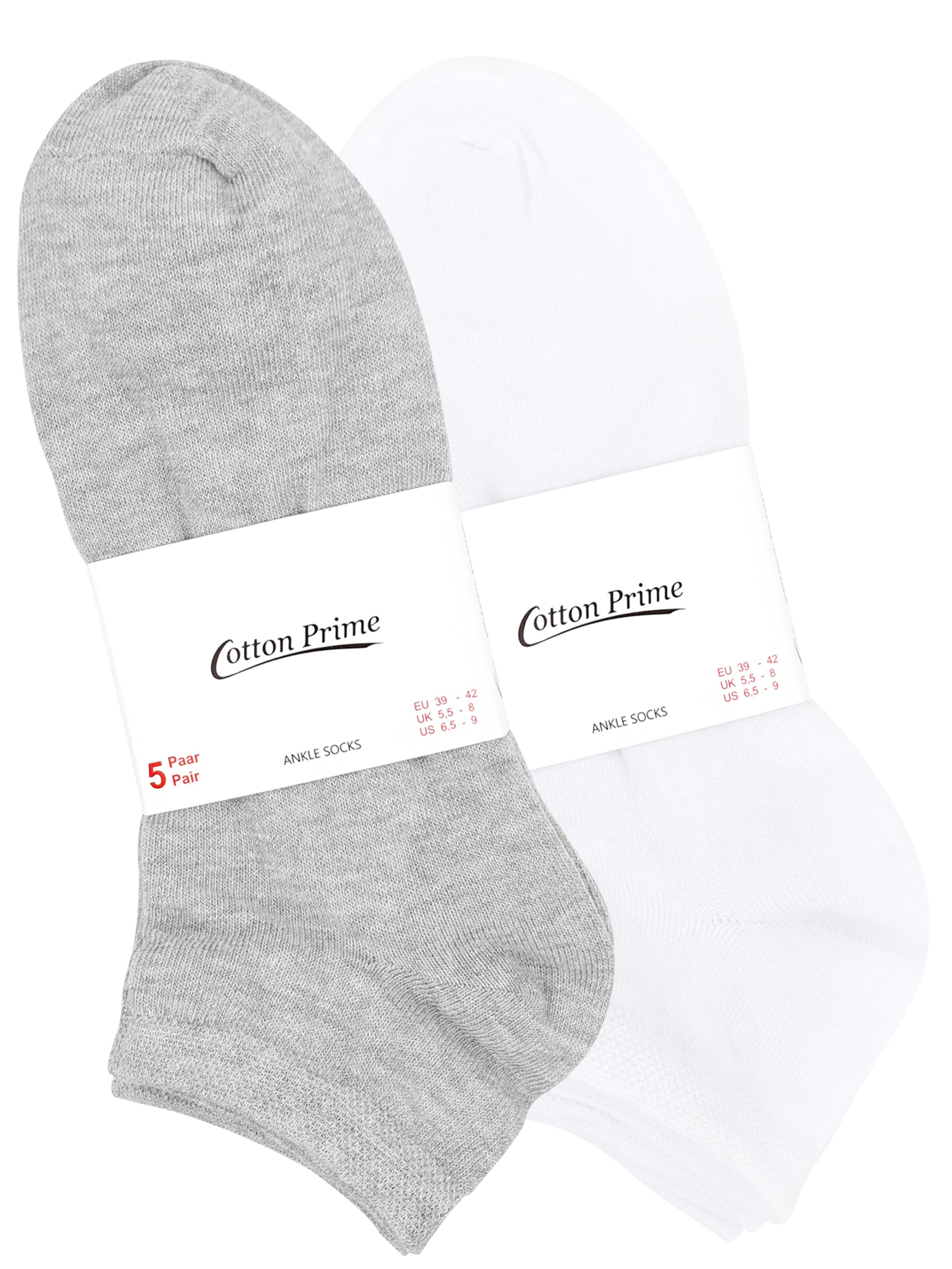 Cotton Prime Socken in Grau