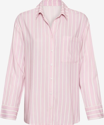 LASCANA Schlafshirt in Pink: Vorderseite