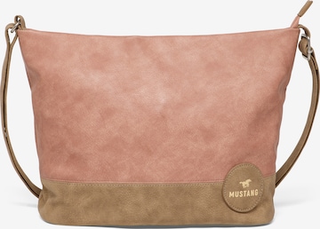 MUSTANG Crossbody Bag in Orange: front