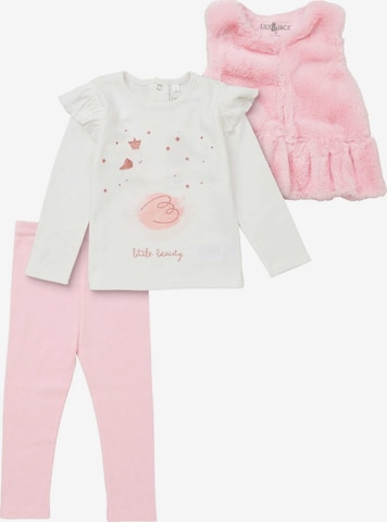 Lily & Jack Set ' Little Beauty ' in Pink: front