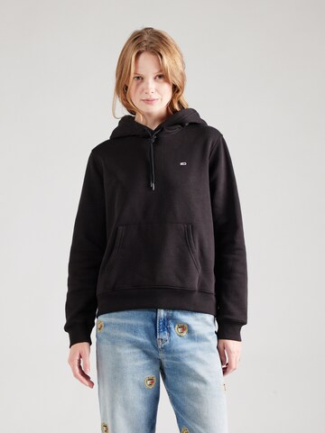 Tommy Jeans Sweatshirt in Schwarz: Vorderseite