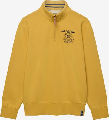 Superdry & Co Sweatshirt 'Varsity' in Gelb: Vorderseite