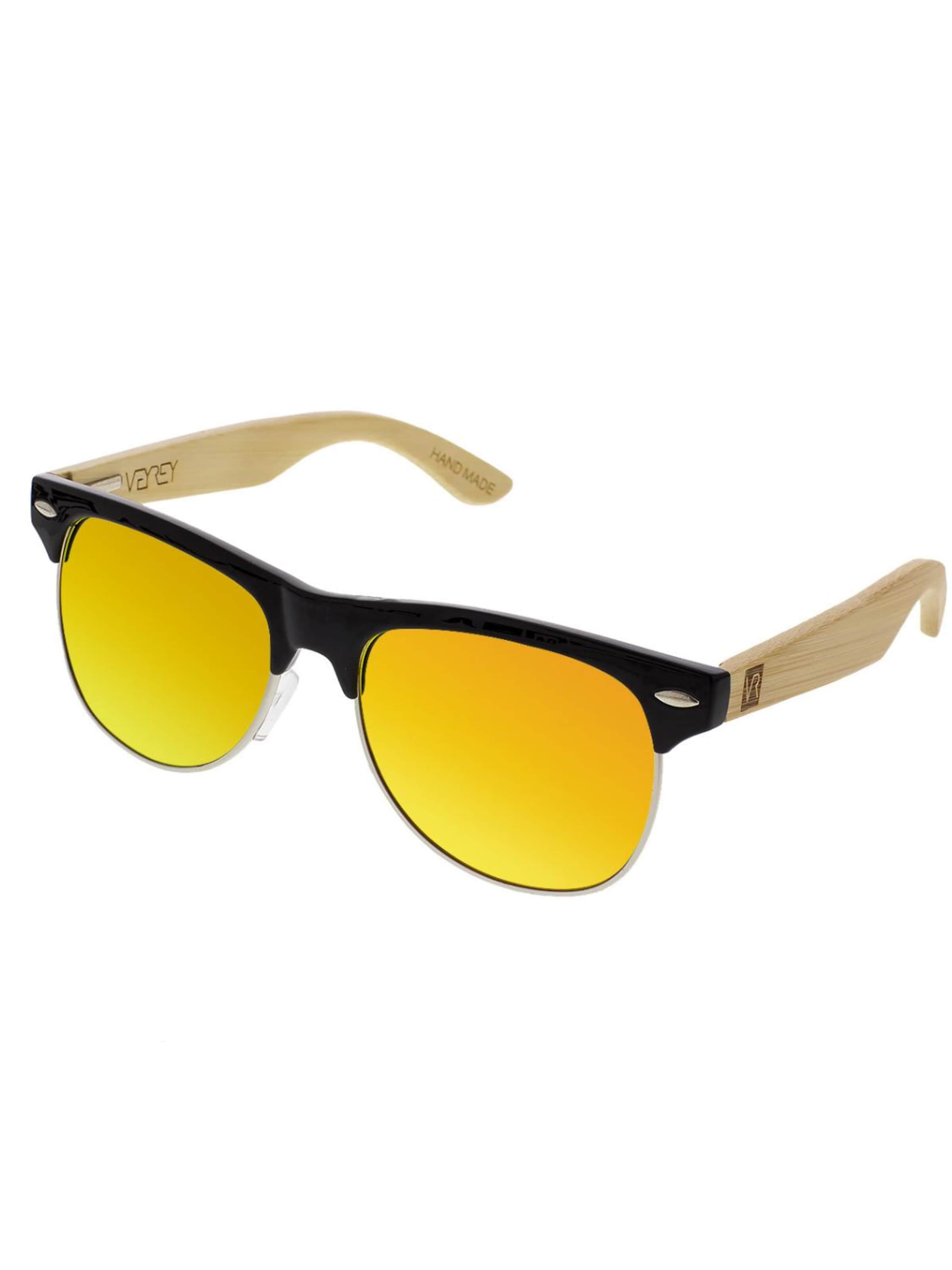 VEYREY Sunglasses 'Hyalos' in Yellow: front