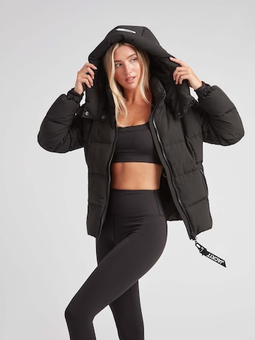 Giacca invernale 'EZ Boxed Puffer Racer' di JACK1T in nero