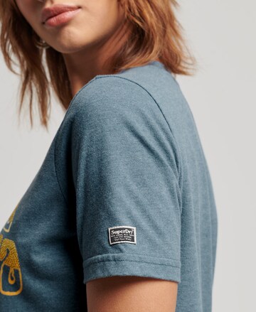 Superdry T-Shirt in Blau