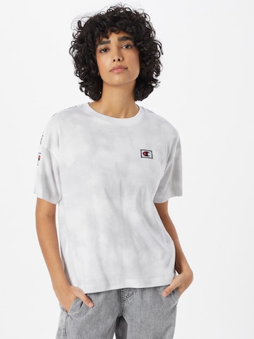 T-shirt Champion Authentic Athletic Apparel en blanc : devant