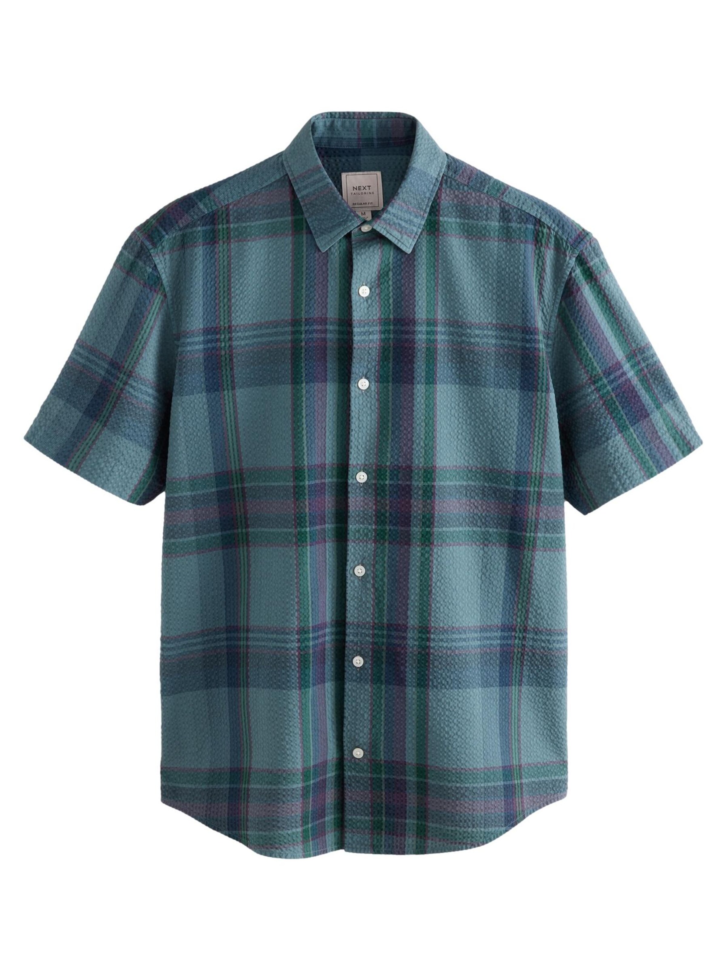 Next Regular Fit Hemd in Blau: Vorderseite