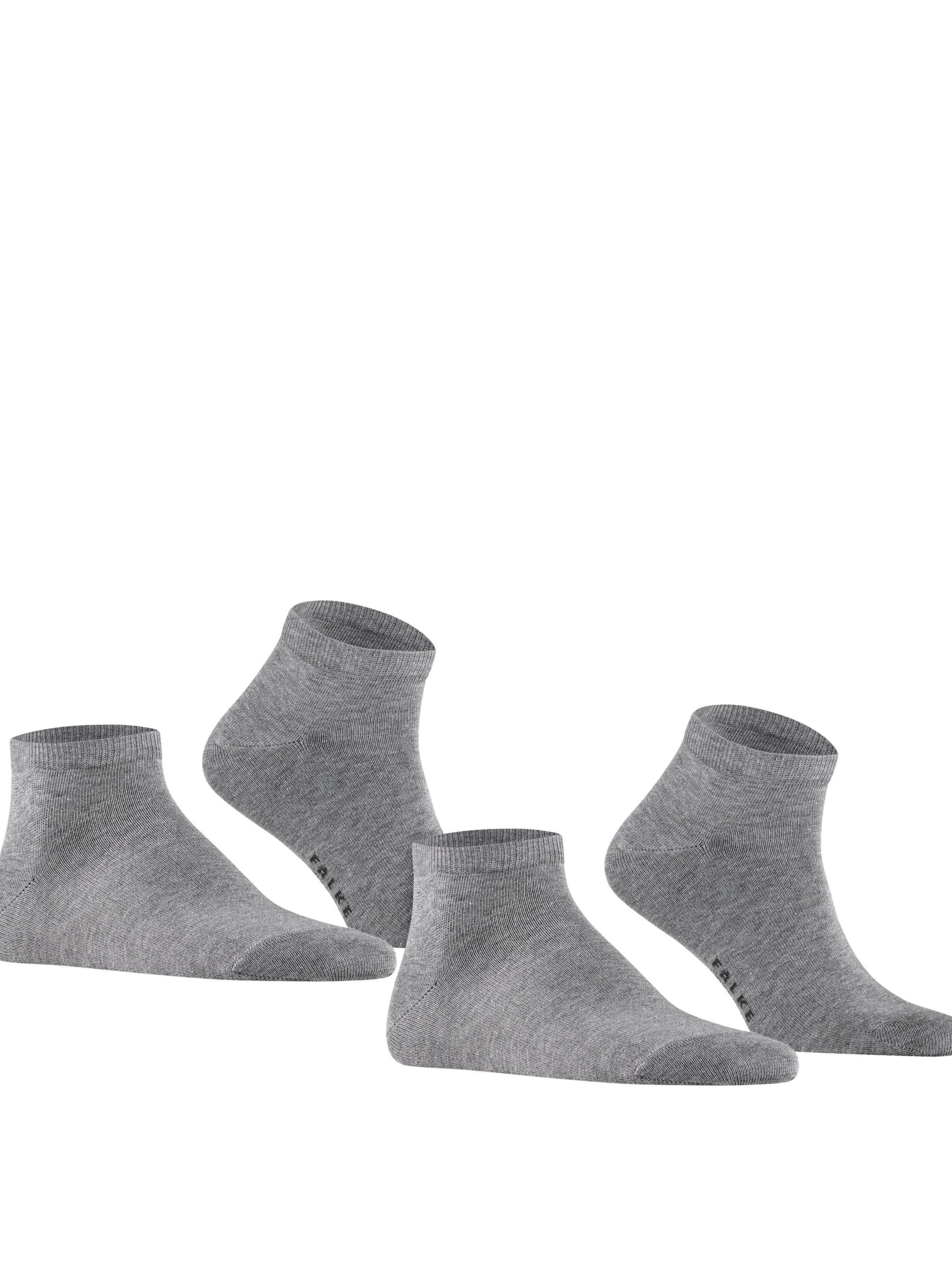 FALKE Socks 'Happy 2-Pack' in Grey