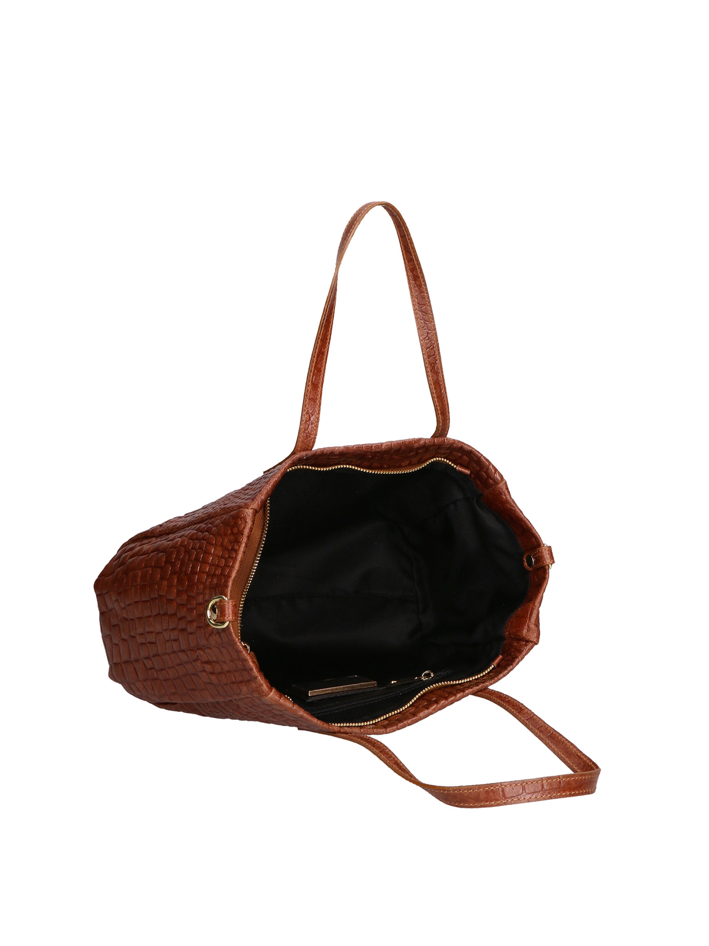 Gave Lux Schoudertas in Bruin