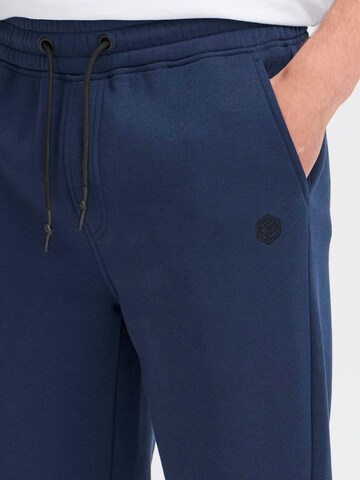BLEND Tapered Sweathose 'Toman' in Blau