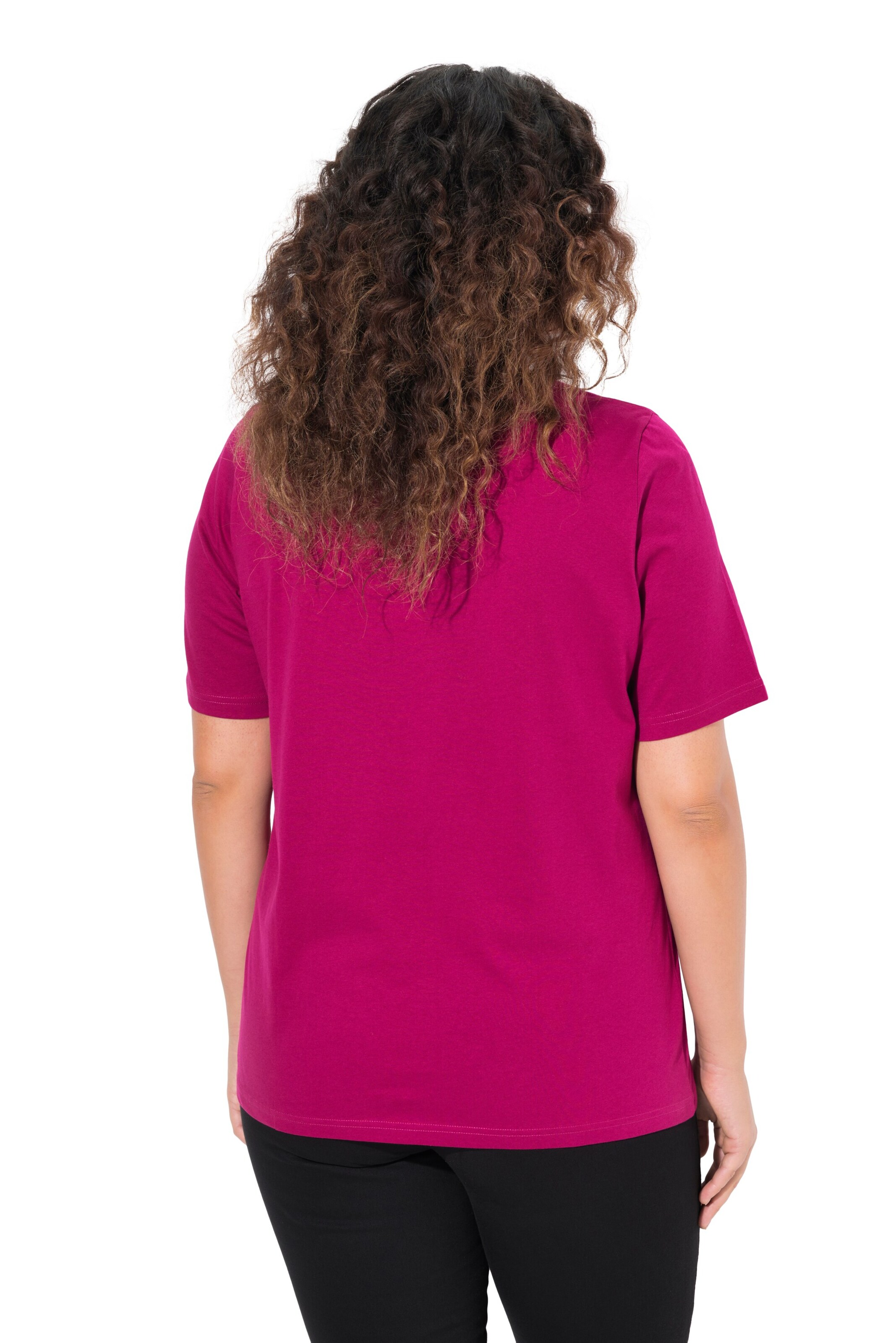 Ulla Popken T-Shirt in Pink