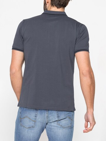 Carrera Jeans Regular Fit Hemd 'Piquet'‌‌‌‌‌‌‌‌‌‌ in Grau