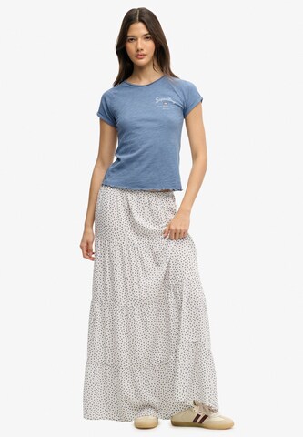 T-shirt 'Athletic Essentials Slub' Superdry & Co en bleu