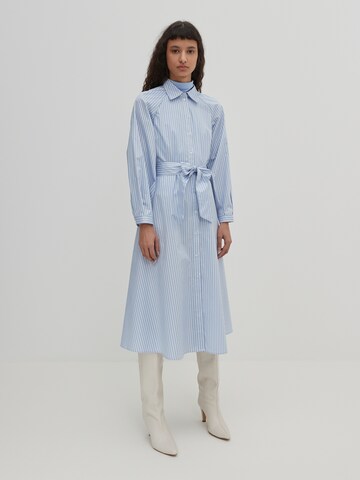 EDITED Shirt Dress 'Bella' in Blue