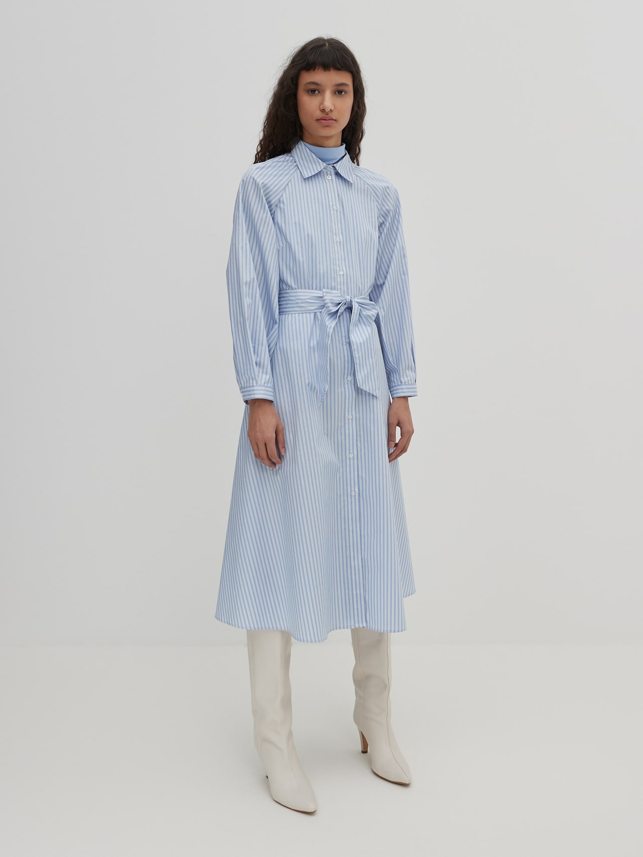 EDITED Produits Robe-chemise 'Bella' bleu