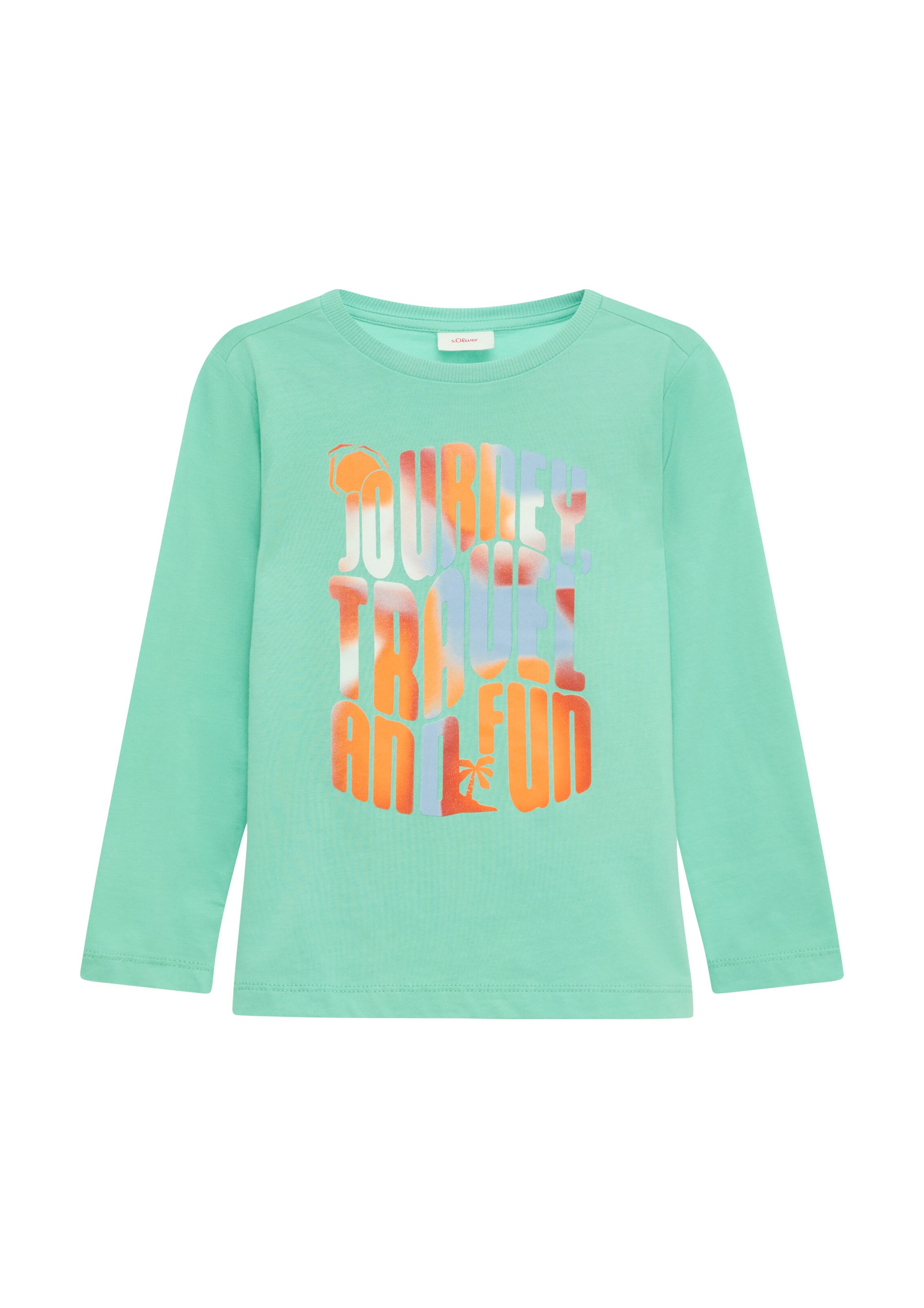 s.Oliver Shirt in Blau: Vorderseite