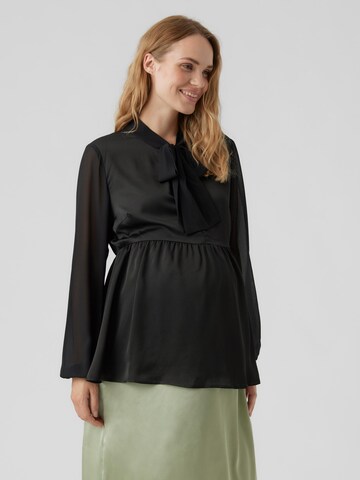 MAMALICIOUS Blouse 'Videl' in Zwart