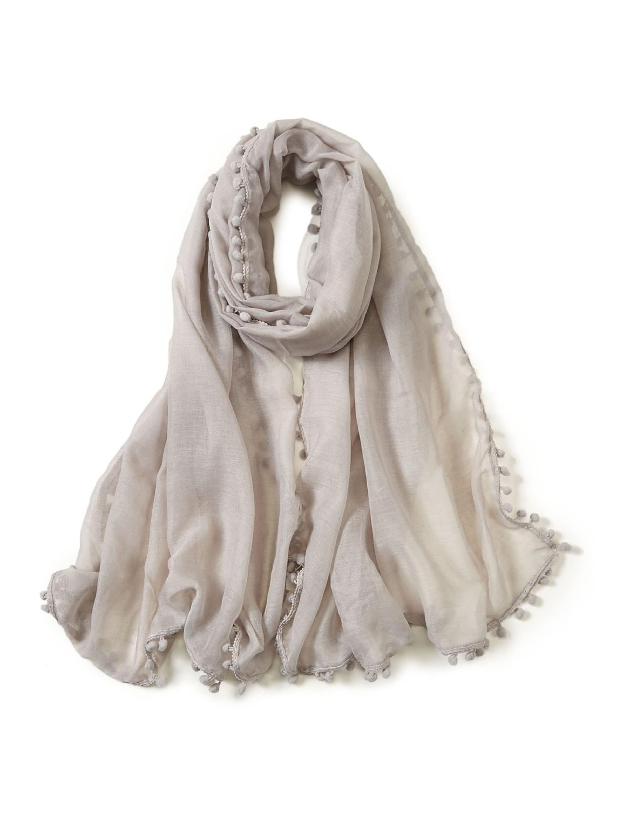 Écharpe 'Elvia' alberto cabale en beige : devant