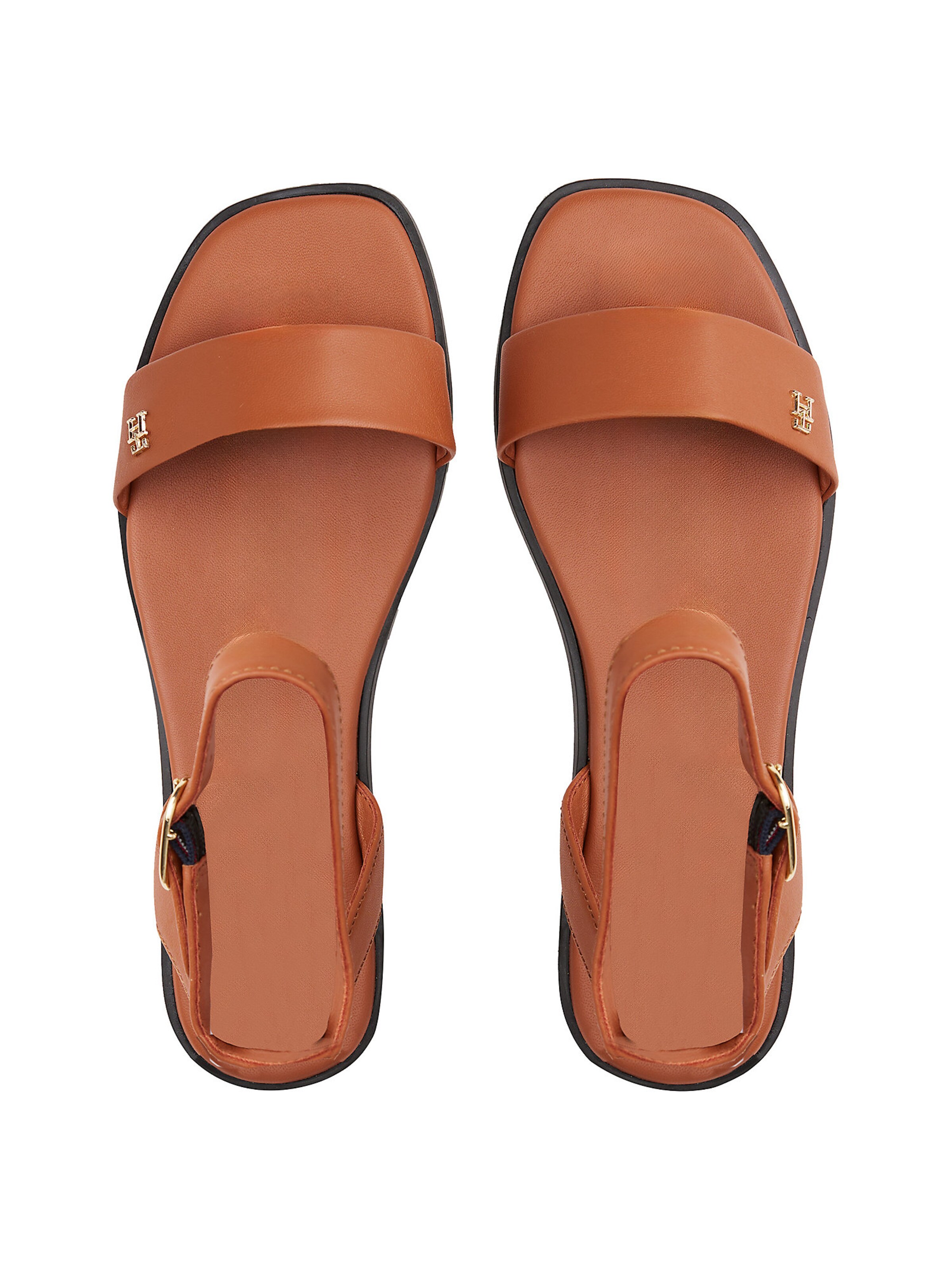 TOMMY HILFIGER Strap sandal in Brown
