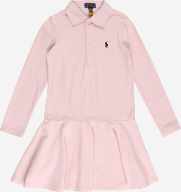 Robe Polo Ralph Lauren en rose : devant