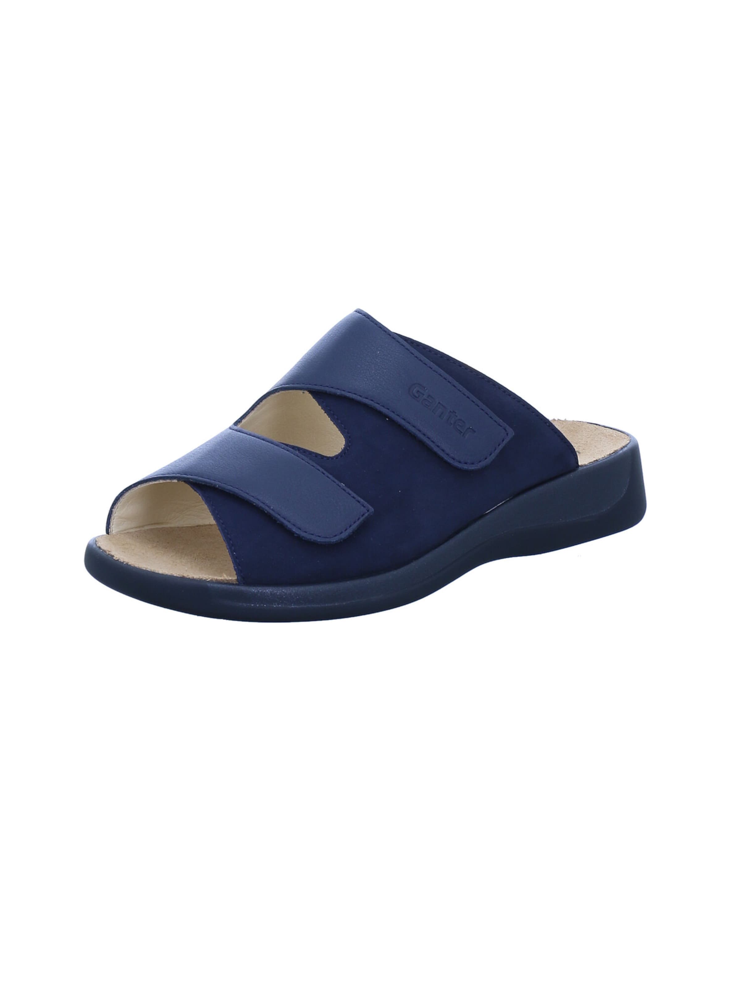 Ganter Mules 'Monica' in Blue: front