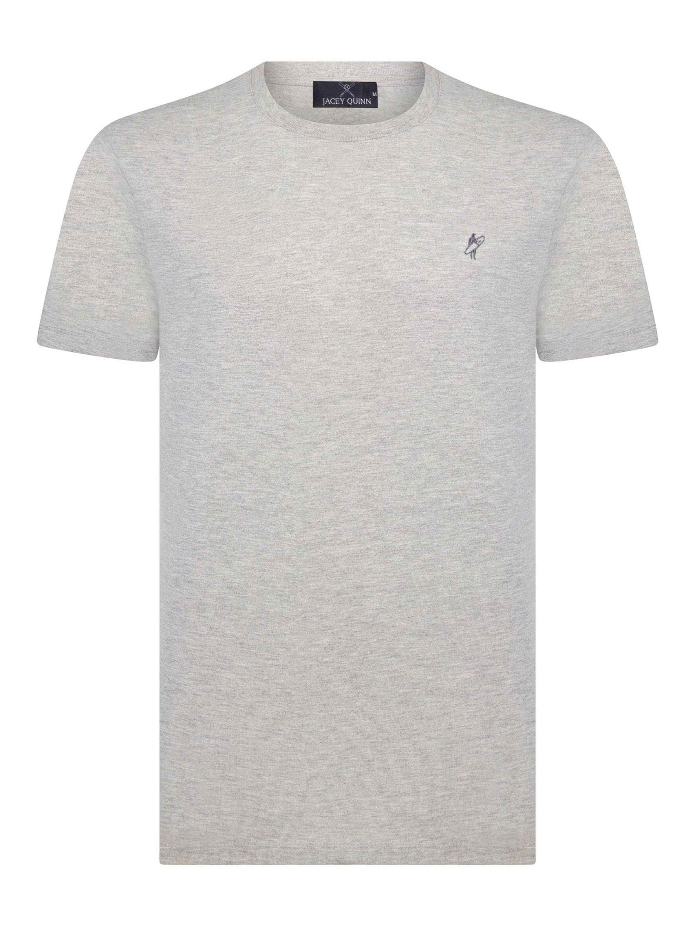 Jacey Quinn - Camiseta en gris: frente