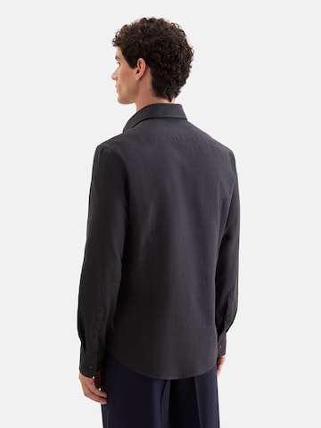 Coupe slim Chemise business 'Uni' SEIDENSTICKER en gris