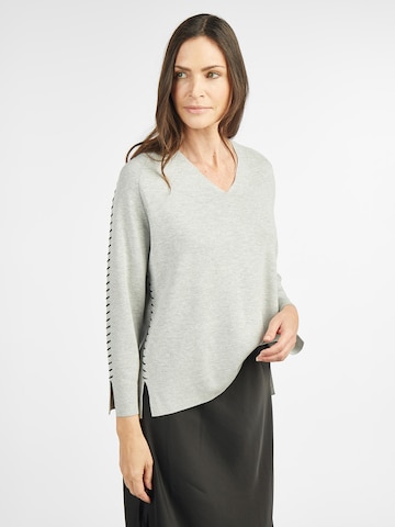 Lovely Sisters Sweater 'Paloma' in Grey: front