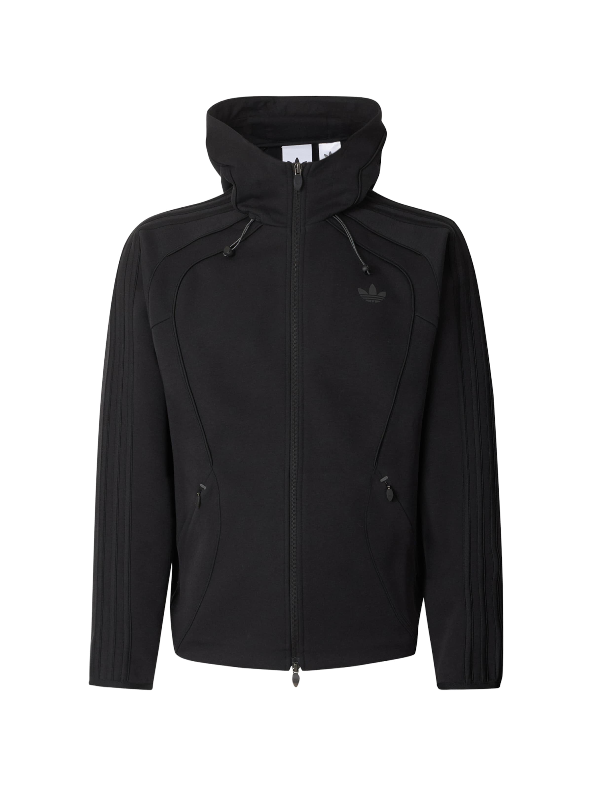 ADIDAS ORIGINALS - Sudadera con cremallera 'Teamgeist 26' en negro: frente