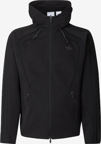 ADIDAS ORIGINALS - Sudadera con cremallera 'Teamgeist 26' en negro: frente