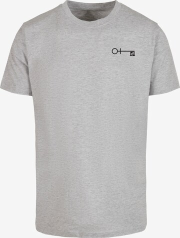 Merchcode Shirt 'Penthouse Key' in Grey: front