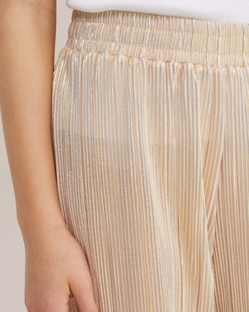 WE Fashion Широкий Штаны в Золотой