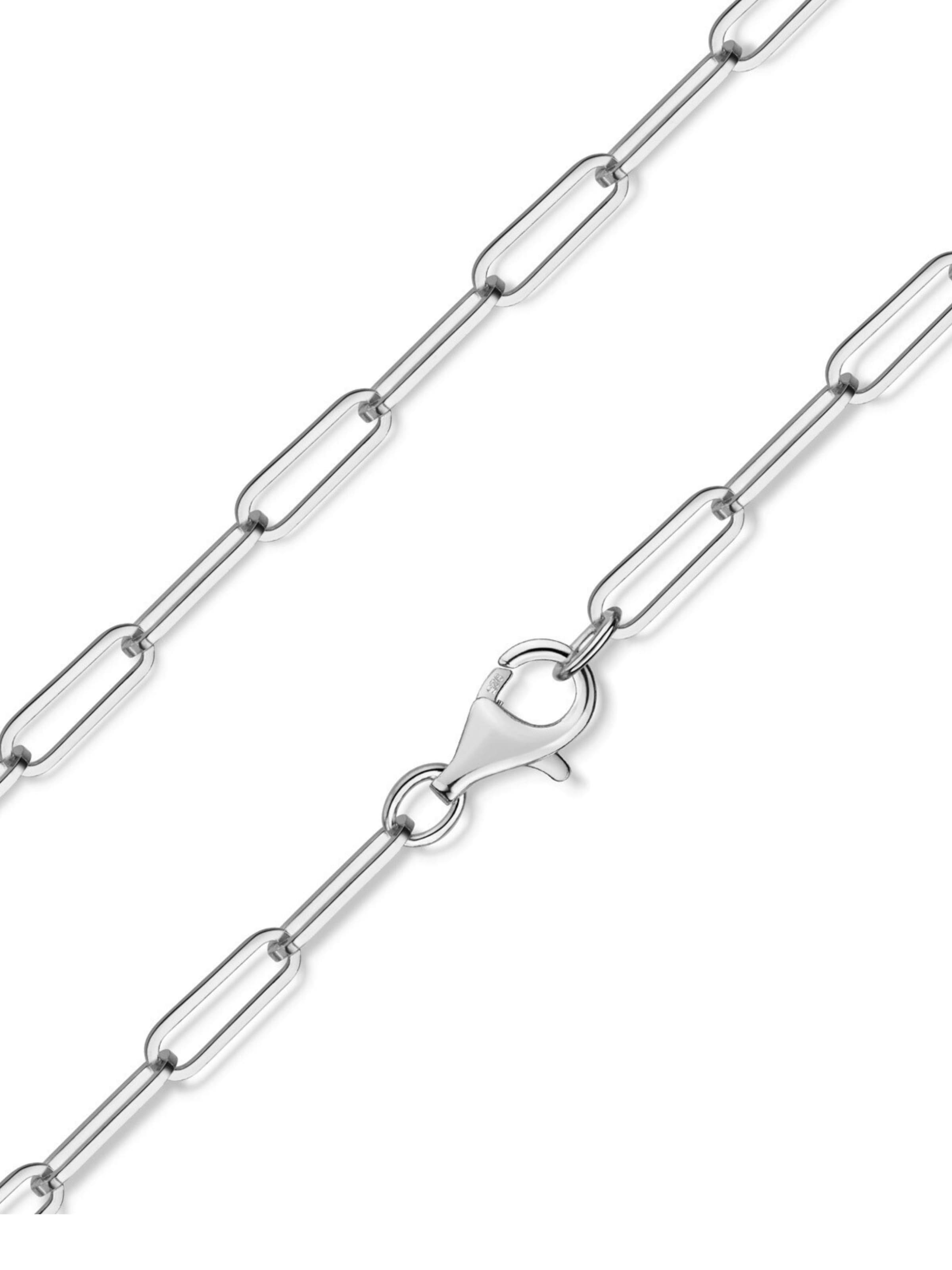 Kamiko Ketting 'MAIA - Ankerkette' in Zilver: voorkant