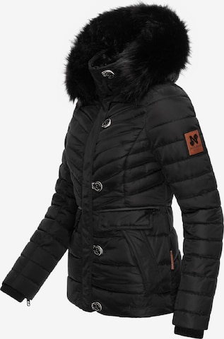 NAVAHOO Winter jacket 'Wisteriaa' in Black