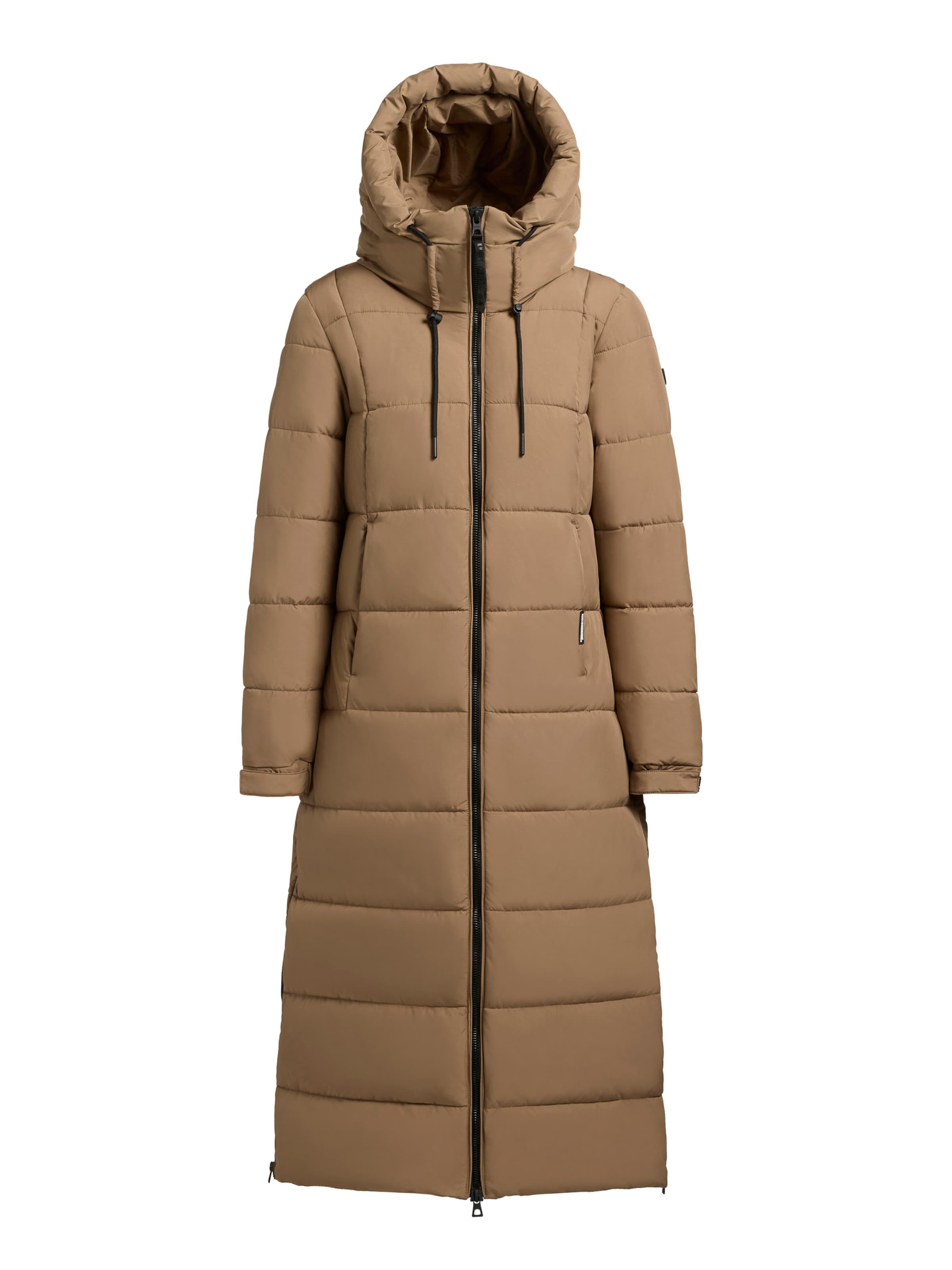 Cappotto invernale 'Deria3' di khujo in marrone: frontale