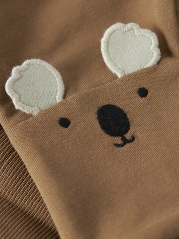 NAME IT Tapered Nadrág 'NBMBOSO' - barna