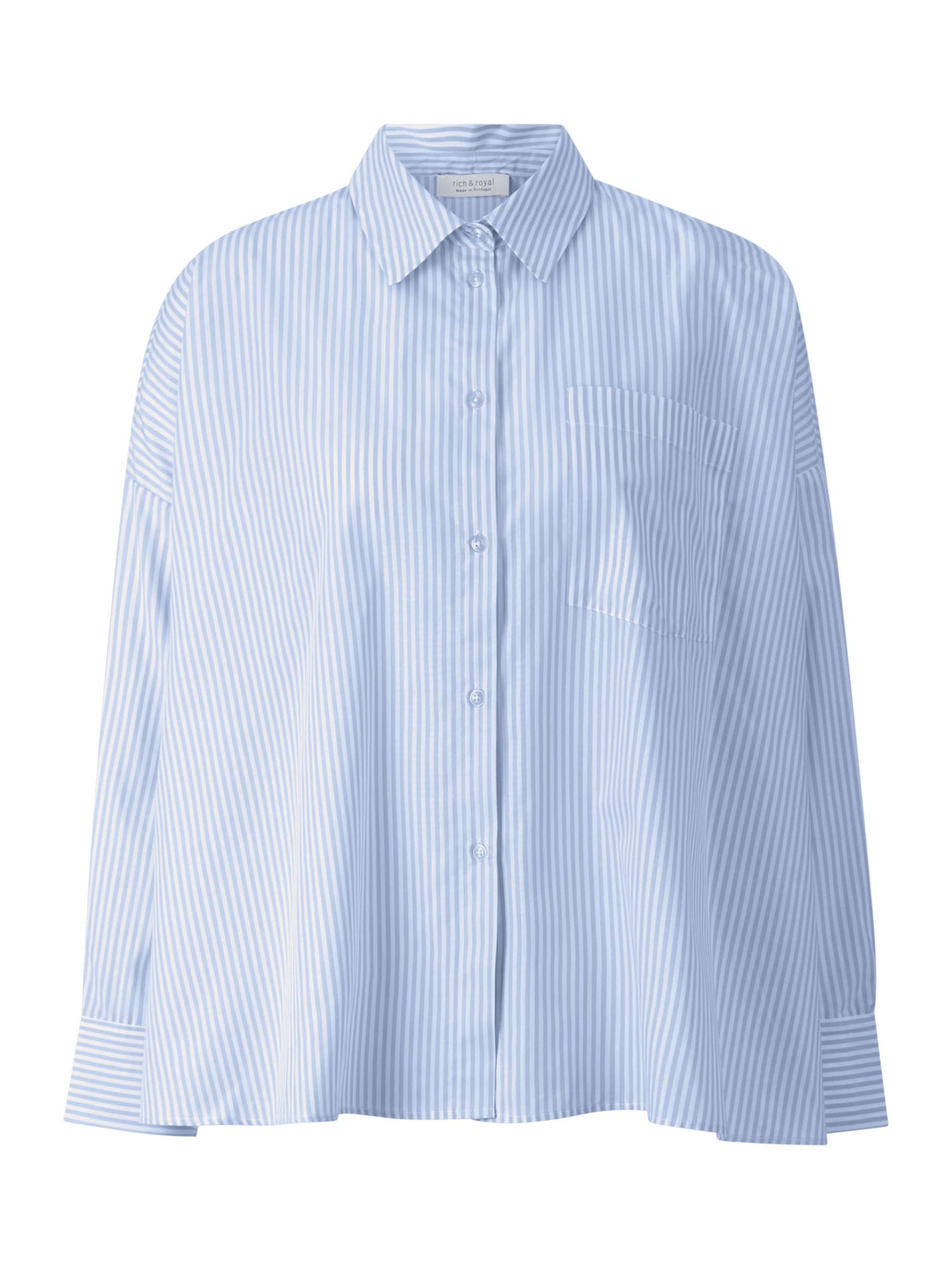 Camicia da donna di Rich & Royal in blu: frontale