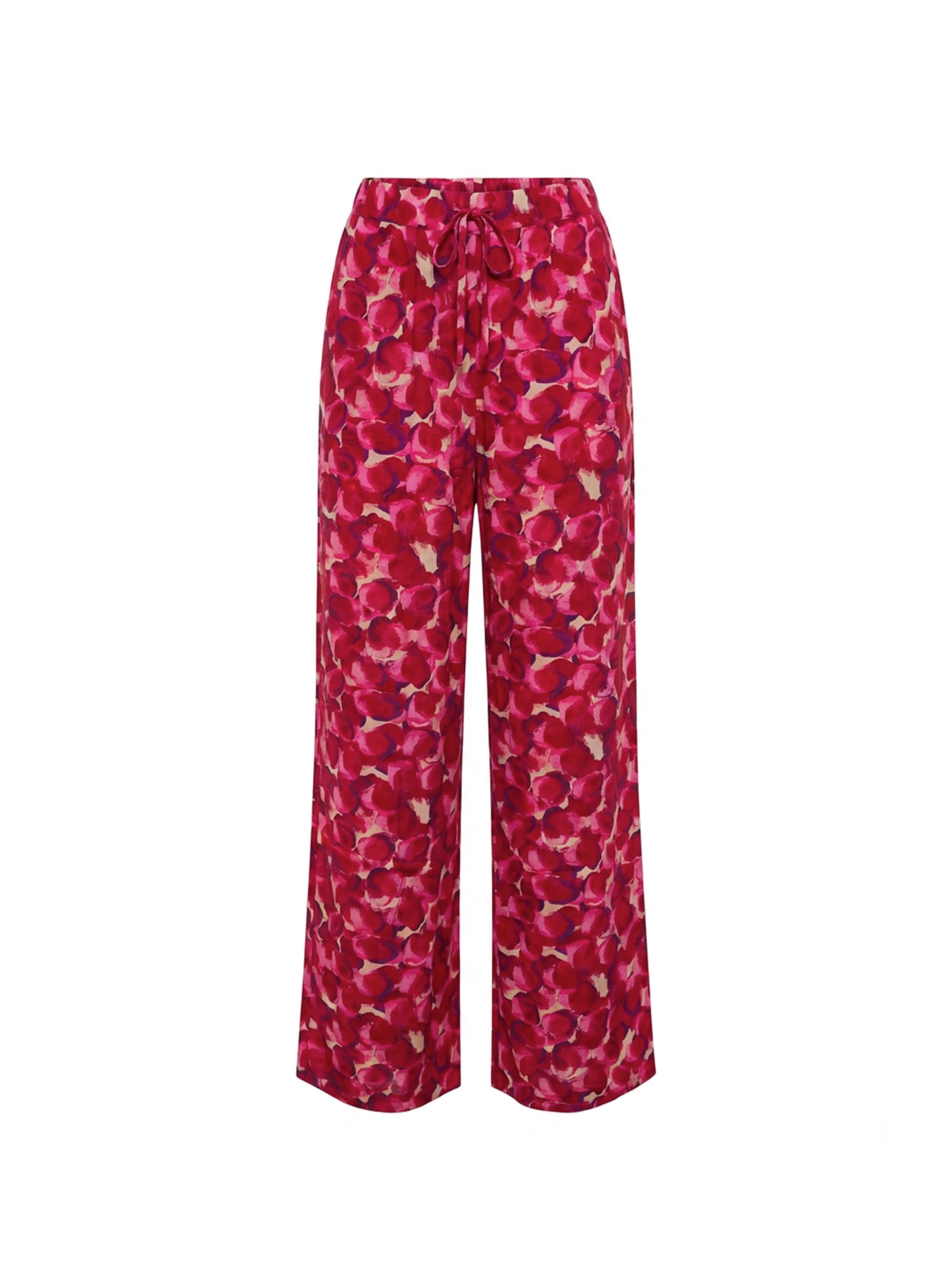 Guido Maria Kretschmer Curvy Hose 'Louisa' in kitt / dunkellila / pink / dunkelpink, Produktansicht