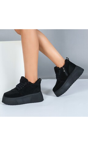 Ital-Design Ankle Boots in Black: front