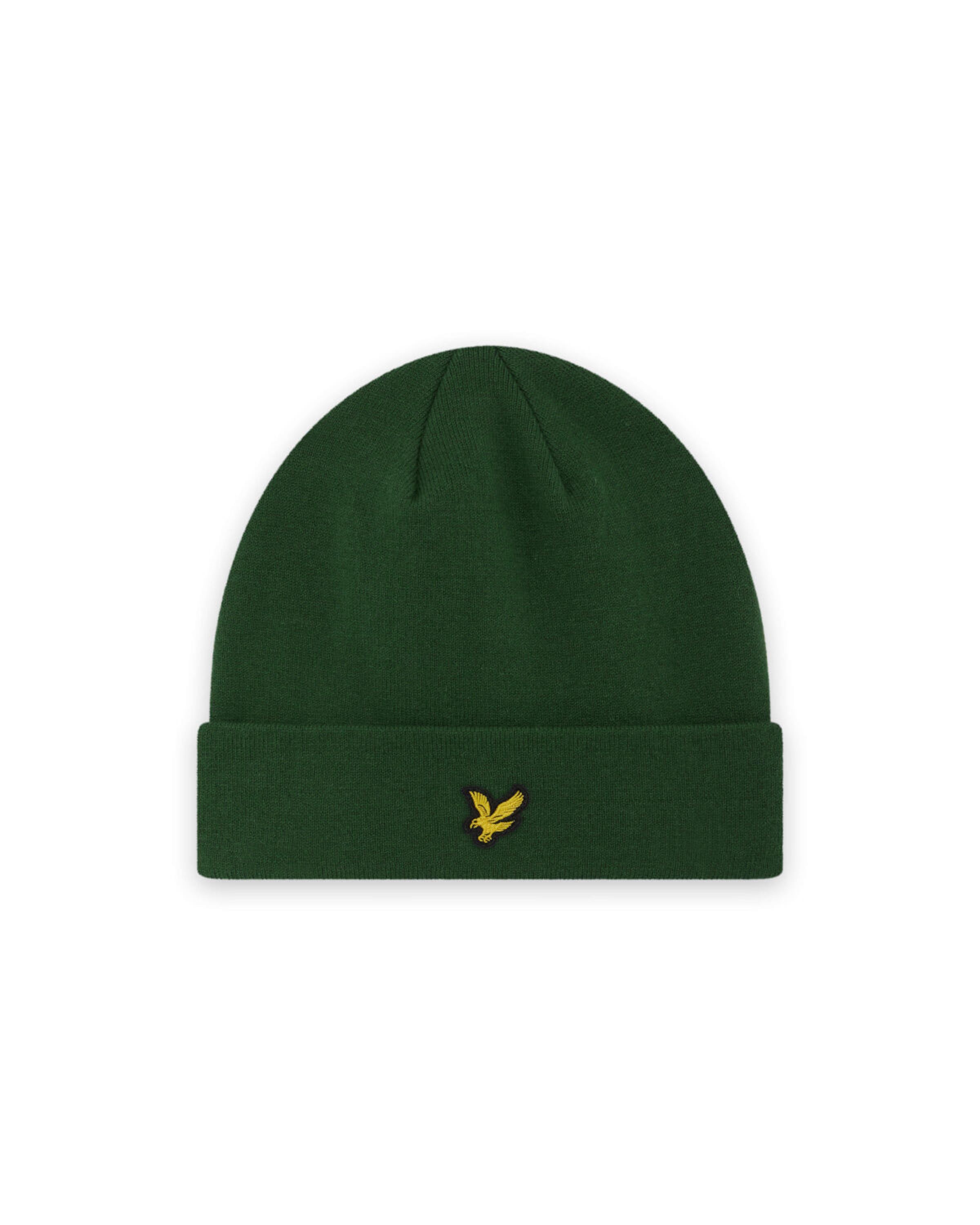 Lyle & Scott Beanie in Green: front