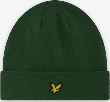 Lyle & Scott Beanie in Green: front