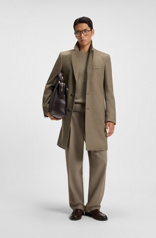 BOSS Between-Seasons Coat in Brown