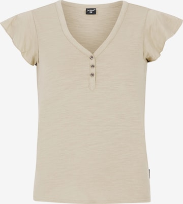PROTEST Shirt in Beige: Vorderseite