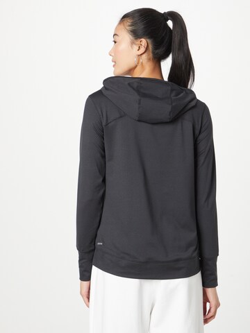 PUMA Athletic Zip-Up Hoodie in Black